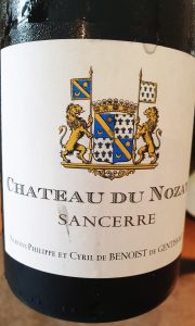 Château du Nozay Sancerre Blanc 2017