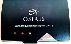 Porta cartões Osiris