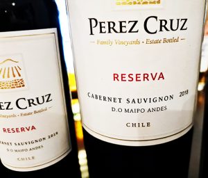 Vinhos Perez Cruz Reserva Cab.Sauvignon 2018 na Magnun e na normal