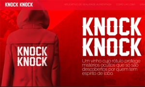 Knock Knock os rótulos da Bodegas Torre Oria.