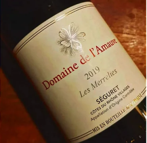 Domaine L'Amauve Les Merrelies Séguret 2019
